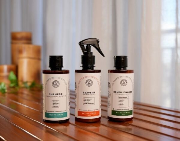 Kit Shampoo + Condicionador + Leave-in